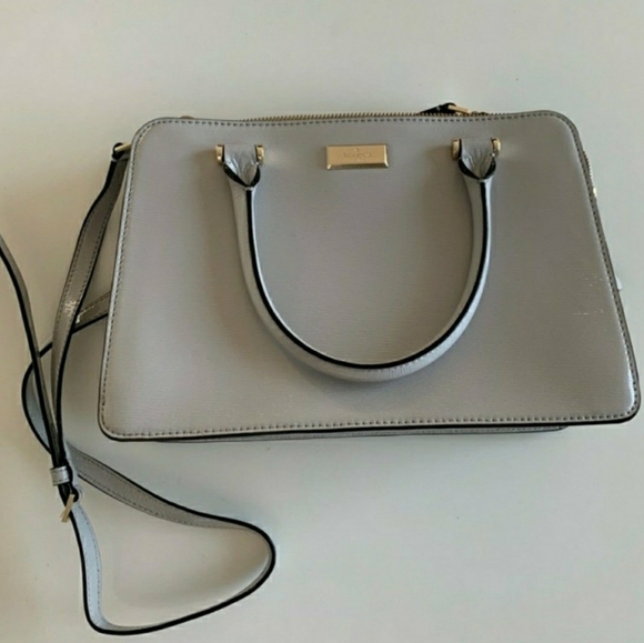 Kate Spade Silver Crossbody Purse - Picture 4 of 4
